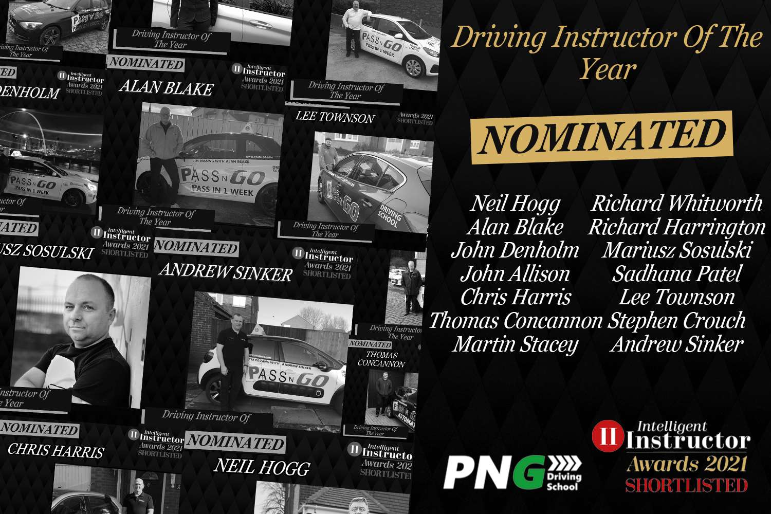 Driving Instructor of the year header