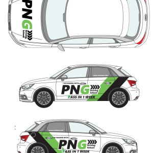 Car Signage - Option 2