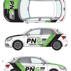Car Signage - Option 4